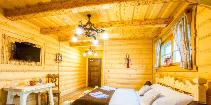 Pobyt s polopenzí a wellness na Oravě: saunový svět, vířivka i možnost pivní lázně