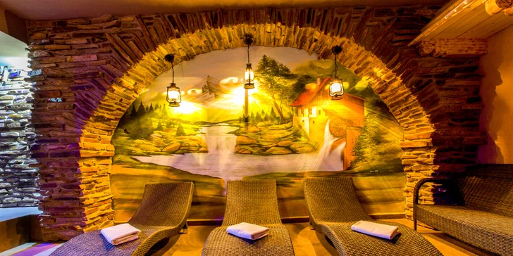 Pobyt s polopenzí a wellness na Oravě: saunový svět, vířivka i možnost pivní lázně