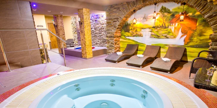 Pobyt s polopenzí a wellness na Oravě: saunový svět, vířivka i možnost pivní lázně