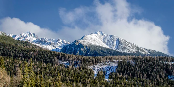 Pobyt ve Vysokých Tatrách: apartmány v Tatranské Lomnici se snídaní