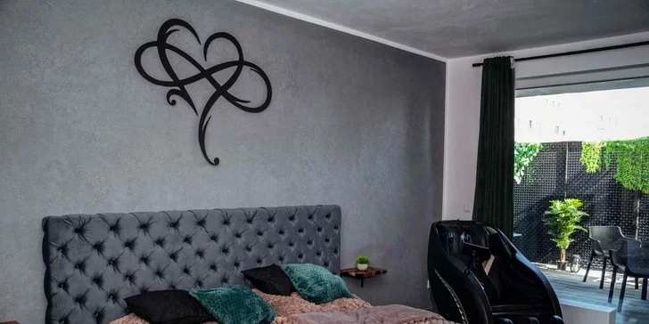 Luxusní privátní wellness na 150 či 210 min. i celou noc pro 2 osoby