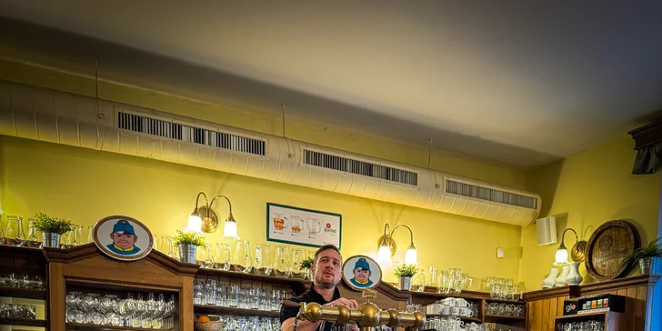 Tříchodová farmářská hostina s pivním párováním pro dva