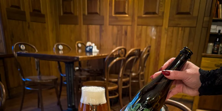 Tříchodová farmářská hostina s pivním párováním pro dva