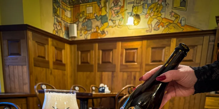 Tříchodová farmářská hostina s pivním párováním pro dva