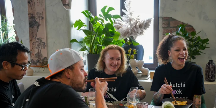 Asie netradičně: voucher do moderní japonské restaurace Katchi, 2000 či 3000 Kč