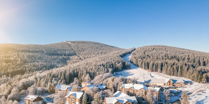 Resort v polských Jizerkách: snídaně či polopenze, wellness, aquapark i možnost apartmánu s privátní saunou