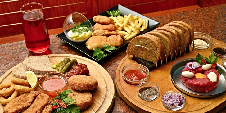 Otevřené vouchery na cokoli v hodnotě 350-1000 Kč do rodinné restaurace na Žižkově