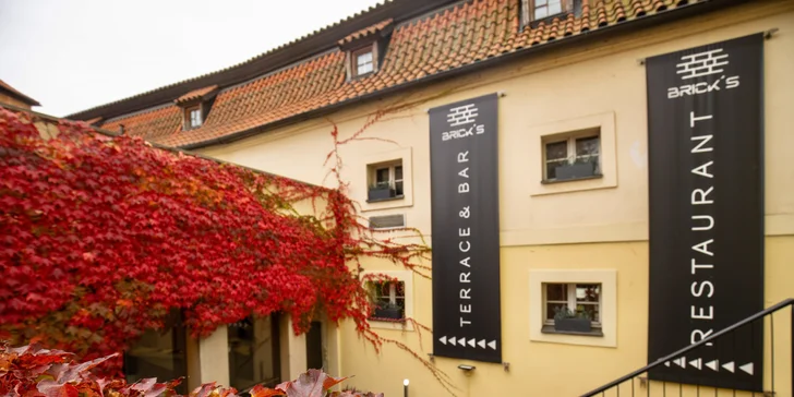 Dárkové vouchery na 1500 až 3000 Kč do restaurace Brick's na Malé Straně