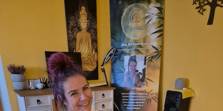 Hluboce relaxační masáž v délce 2,5 hod. i permanentka na tři procedury