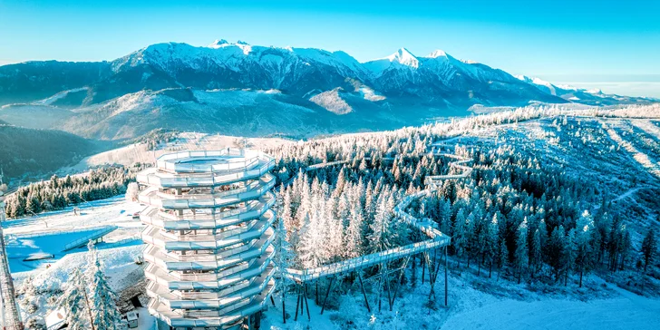 Pobyt se stravou a wellness blízko Chodníku korunami stromů Bachledka: slevy na vstupy i skipasy