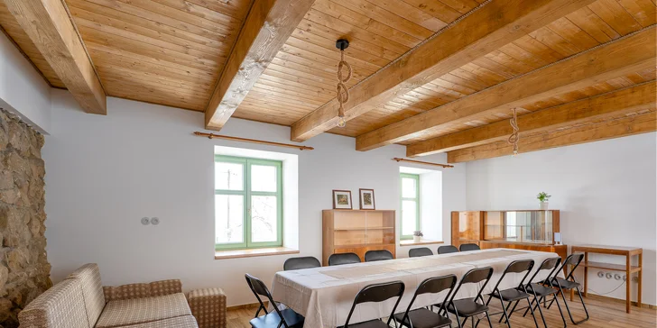 Útulné apartmány v chalupě ve Žďárských vrších s možností sauny