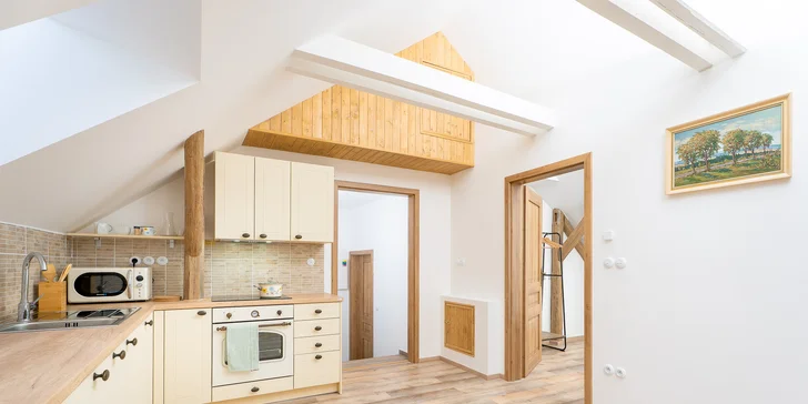Útulné apartmány v chalupě ve Žďárských vrších s možností sauny