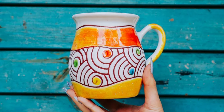 Malování keramiky Maříž: vytvořte si hrníček nebo misku a ozdobte je vlastní fantazií