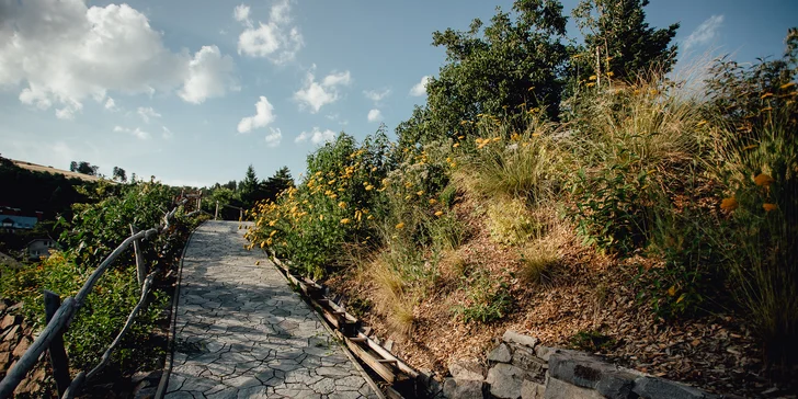 Pobyt uprostřed vesničky Štiavnické Bane se stravou i wellness