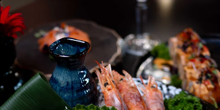 Otevřené vouchery v hodnotě 500-2000 Kč do moderní asijské fusion restaurace