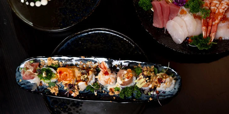 Otevřené vouchery v hodnotě 500-2000 Kč do moderní asijské fusion restaurace