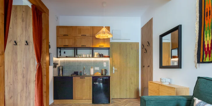 Dovolená ve Sklářské Porubě: apartmány s možností snídaní, sauna a vířivka