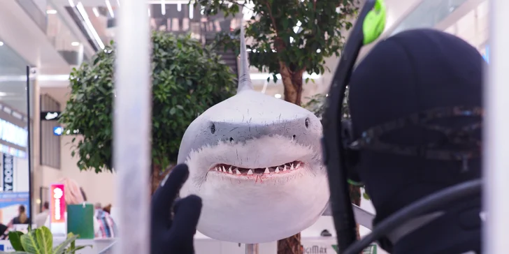 Vstupy na výstavu Obři oceánů v OC Westfield na Černém Mostě
