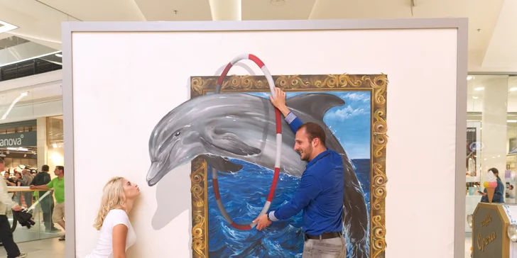 Vstupy na výstavu Obři oceánů v OC Westfield na Černém Mostě