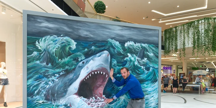 Vstupy na výstavu Obři oceánů v OC Westfield na Černém Mostě