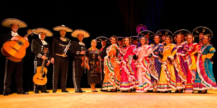 Vstup na show Mexico: Magická noc s celovečerním programem, drinkem a rautem