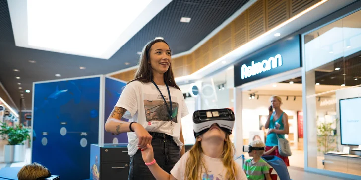 Vstupy na výstavu Obři oceánů v OC Westfield na Černém Mostě