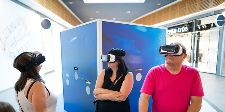 Vstupy na výstavu Obři oceánů v OC Westfield na Černém Mostě