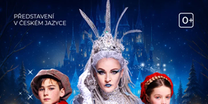 Vstupenka na pohádkový muzikál na ledě Sněhová královna