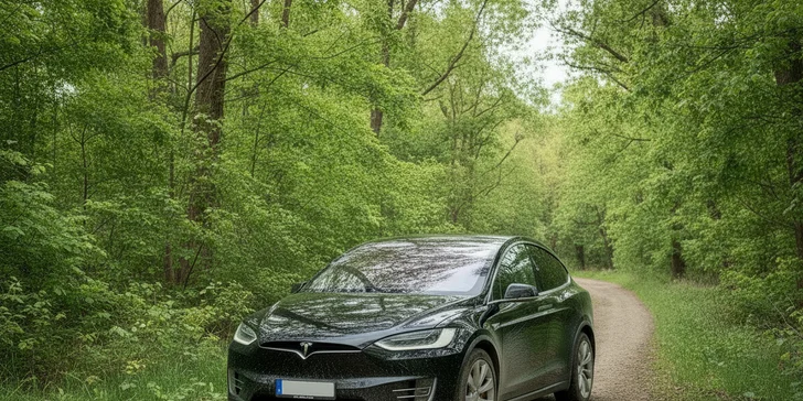 Zážitková jízda v nejluxusnější Tesle Model X: staňte se řidičem či spolujezdcem