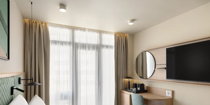 Čtyřhvězdičkový hotel v centru Debrecínu: polopenze i drink ve Sky Baru s panoramatickým výhledem