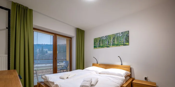 Stylové apartmány na Liptově: strava, výhled na hory i wellness v hobitích domečcích