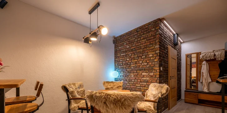 Stylové apartmány na Liptově: strava, výhled na hory i wellness v hobitích domečcích