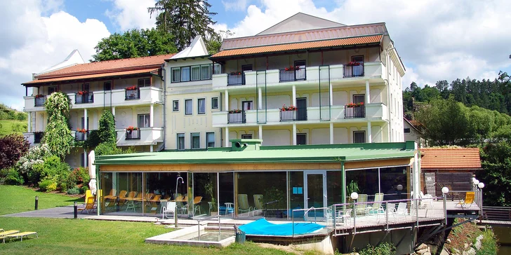 Pobyt v Dolním Rakousku: strava, neomezený vstup do wellness i 2 noci zdarma