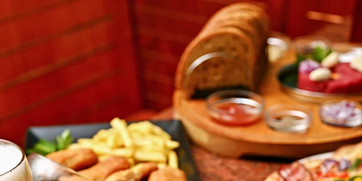 Otevřené vouchery na cokoli v hodnotě 350-1000 Kč do rodinné restaurace na Žižkově