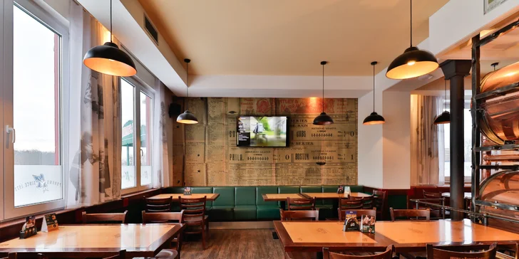 Dejte si do nosu: poctivý hovězí burger s hranolky pro jednoho či pro dva