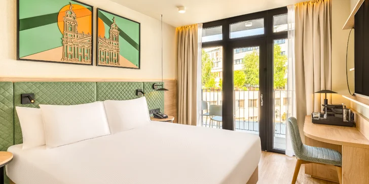 Čtyřhvězdičkový hotel v centru Debrecínu: polopenze i drink ve Sky Baru s panoramatickým výhledem