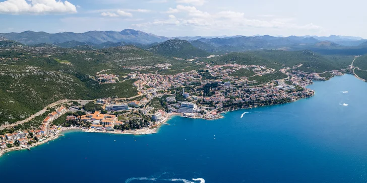 Bosna a Hercegovina: hotel Sunce Neum 100 m od moře, bazén a polopenze či plná penze