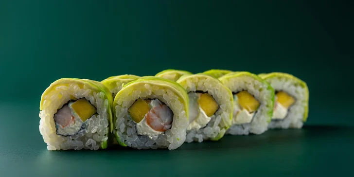 Sushi s sebou: otevřený voucher do bistra v Polabinách na 300, 500 nebo 1000 Kč