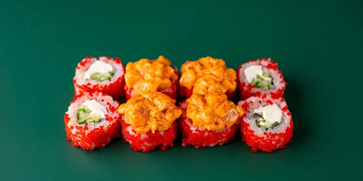 Sushi s sebou: otevřený voucher do bistra v Polabinách na 300, 500 nebo 1000 Kč