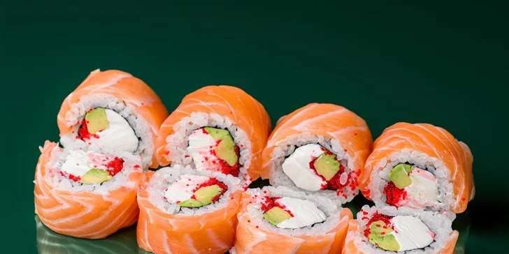 Sushi s sebou: otevřený voucher do bistra v Polabinách na 300, 500 nebo 1000 Kč