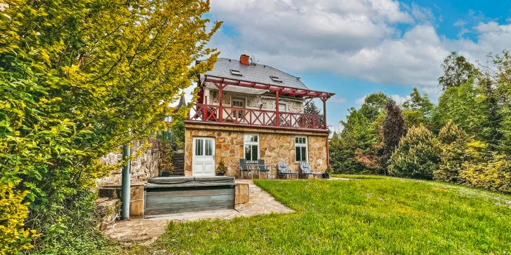 Krásné apartmány v Luhačovicích se snídaní a možností soukromé vířivky