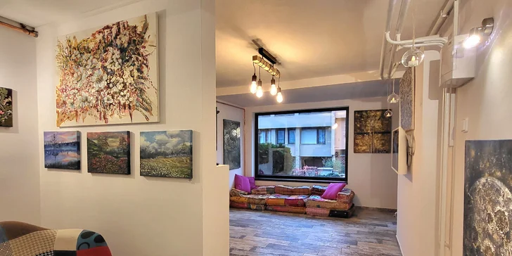 Individuální víkendový kurz olejomalby louky: pro 1-2 děti nebo dospělé