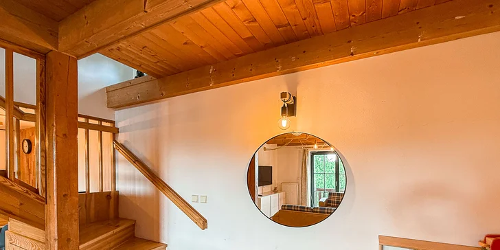 Chaty v Čisté v Krkonoších až pro 8 osob: sjezdovky, výlety a v létě bazén