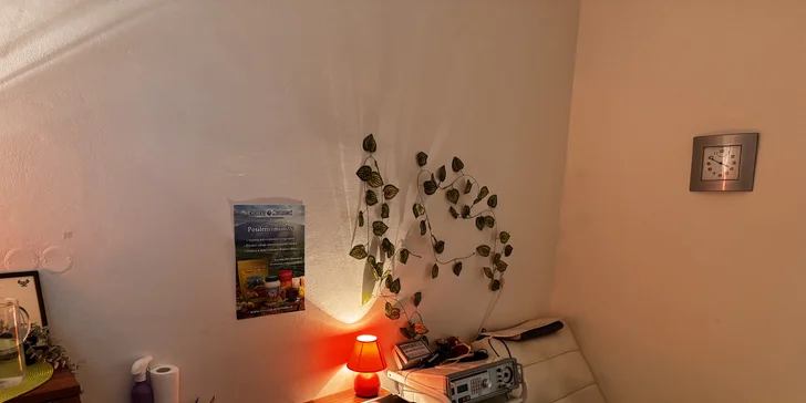 Masáž zad nebo celotělová, reflexní terapie nohou i lávové kameny