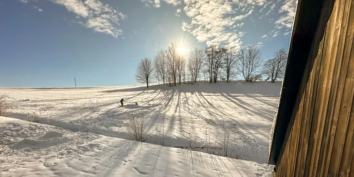 Chaty v Čisté v Krkonoších až pro 8 osob: sjezdovky, výlety a v létě bazén
