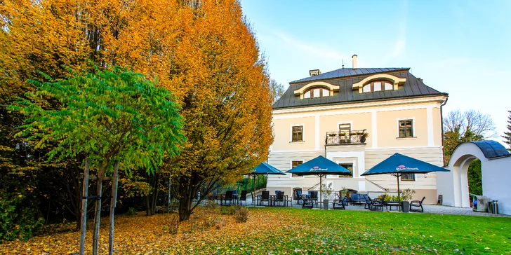 Romantika v Žilině se sektem, polopenzí a neomezeným vstupem do wellness pro dva