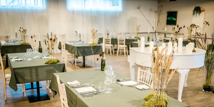 Romantika v Žilině se sektem, polopenzí a neomezeným vstupem do wellness pro dva