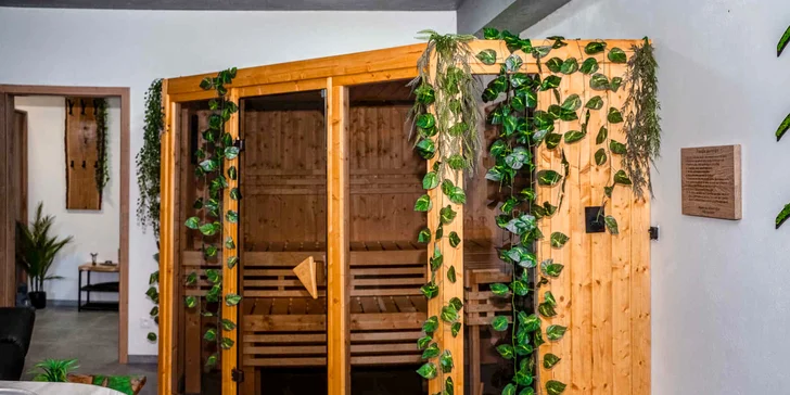 Luxusní privátní wellness na 150 či 210 min. i celou noc pro 2 osoby