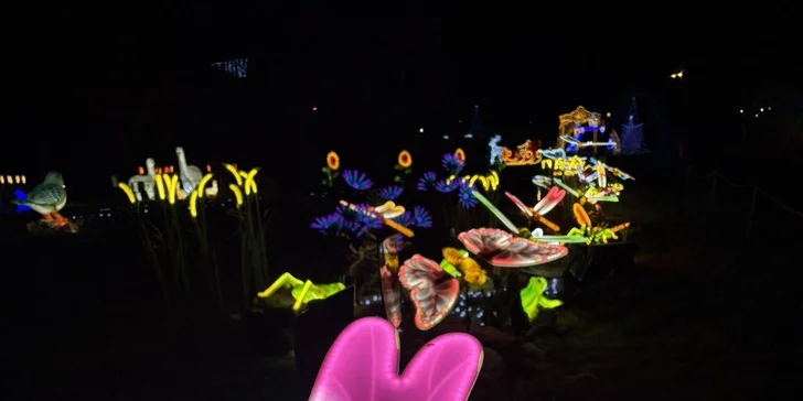 Vstupenky do Winter World: světelná pohádková zahrada, atrakce v ceně