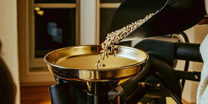 Kurzy domácí přípravy filtru či espressa, nebo zážitkové pražení kávy až pro 5 osob